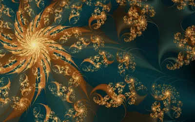 Abstract Fractal Design Warm Gold Abstract Wallpaper 4K 2560x1600 Abstract, Fractal, Design, In, Warm, Gold, And, Teal, Tones, Featuring, Swirling, Patterns, Orange, Brown, Ultrawide, QHD