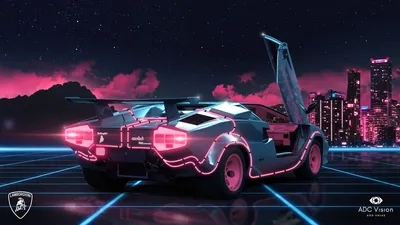 Countach Back Future Cars Wallpaper 4K 3840x2160 Lamborghini, Countach, Back, To, The, Future, White, Brown, Ultrawide, 4k