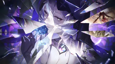 Anime 7680x4320 Abstract Abstract Wallpaper 4K 7680x4320 Anime, 7680x4320, White, Ultrawide, 4k
