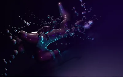 Abstract Rich Purple Tones Abstract Wallpaper 4K 2560x1600 An, Abstract, Hd, Wallpaper, Featuring, Rich, Purple, Tones, Fluid, Shapes, Bubbles, Creating, Gray, Blue, Brown, Ultrawide, QHD