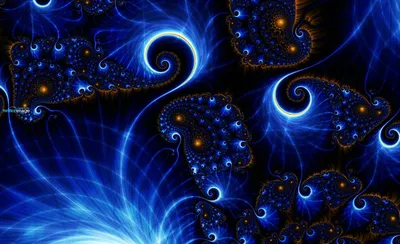 Vibrant Psychedelic Fractal Design Abstract Wallpaper 4K 1800x1100 Vibrant, Psychedelic, Fractal, Design, In, Deep, Blues, And, Bright, Accents, Creating, Abstract, Red, Pink, Ultrawide