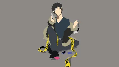 Izaya Orihara Anime Durarara Abstract Wallpaper 4K 3839x2152 Izaya, Orihara, Anime, Durarara!!, Hd, Desktop, Wallpaper, Gray, Brown, Ultrawide, QHD