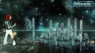 Futuristic Cityscape Starry Space Space Wallpaper 4K 2560x1440 Hd, Pc, Desktop, Wallpaper, Featuring, A, Futuristic, Cityscape, Under, Starry, Space, Sky, Gray, Ultrawide, QHD