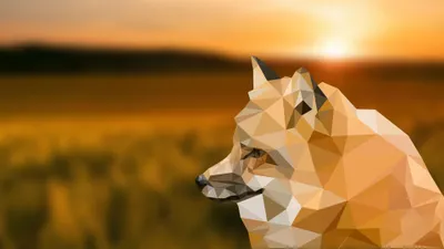 Moody Low Wallpaper Abstract Wallpaper 4K 3840x2160 Low, Polygon, Vector, Wallpaper, Orange, Brown, Ultrawide, 4k