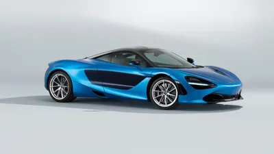 Serene Blue Wallpaper Cars Wallpaper 4K 7680x4320 Blue, Mclaren, 720s, Supercar, Displayed, In, High, Detail, Ultra, Desktop, White, Ultrawide, 4k