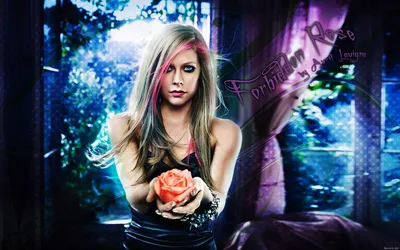 Epic Vibrant Wallpaper Abstract Wallpaper 4K 1920x1200 A, Vibrant, Hd, Desktop, Wallpaper, Featuring, Avril, Lavigne, Holding, Rose, Against, Mystical, White, Gray, Ultrawide, Full HD