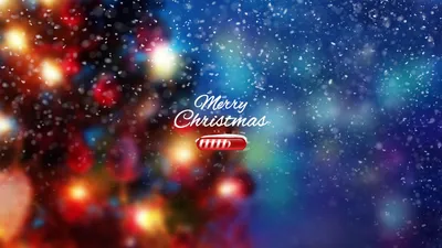 Sleek Christmas Wallpaper Nature Wallpaper 4K 1920x1080 Hd, Christmas, Desktop, Wallpaper, Featuring, Blurred, Holiday, Lights, Falling, Snow, Merry, Text, Brown, Ultrawide, Full HD