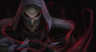 Reaper Video Game Games Wallpaper 4K 2200x1200 Hd, Pc, Desktop, Wallpaper, Featuring, Reaper, From, The, Video, Game, Overwatch, Depicted, Brown, Gray, Red, Ultrawide, Full HD