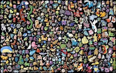 Vibrant Collage Various Abstract Wallpaper 4K 1920x1210 A, Vibrant, Hd, Desktop, Wallpaper, Featuring, Collage, Various, Pok, Mon, Characters, Anime, Gray, Brown, Black, Ultrawide, Full HD