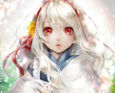 Dreamy Marry Wallpaper Nature Wallpaper 4K 1920x1552 Hd, Desktop, Wallpaper, Featuring, Marry, Kozakura, From, The, Anime, Kagerou, Project, Character, White, Square, Full HD