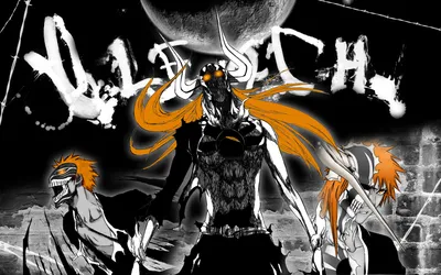 Sleek Ichigo Wallpaper Black/Dark Wallpaper 4K 1920x1200 Hd, Desktop, Wallpaper, Featuring, Ichigo, Kurosaki, From, The, Anime, Bleach, Dynamic, Dark-themed, White, Gray, Ultrawide, Full HD