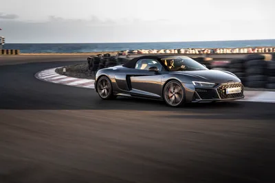 Crisp Cabriolet Wallpaper Cars Wallpaper 4K 8764x5843 Cabriolet, Vehicle, Audi, R8, V10, Hd, Desktop, Wallpaper, White, Landscape, 4k