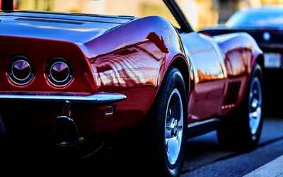 Serene Sleek Wallpaper Cars Wallpaper 4K 1920x1200 Hd, Desktop, Wallpaper, Featuring, A, Sleek, Red, Chevrolet, Corvette, Parked, Street, Highlighting, White, Ultrawide, Full HD