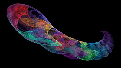 Moody Abstract Wallpaper Abstract Wallpaper 4K 1920x1080 Abstract, Fractal, Artwork, Featuring, Vibrant, Colors, In, A, Psychedelic, Trippy, Design, Against, Brown, Ultrawide, Full HD