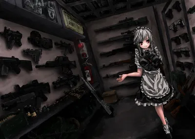 Epic Dark Wallpaper Black/Dark Wallpaper 4K 1998x1431 Hd, Dark, Anime, Wallpaper, Featuring, Sakuya, Izayoi, From, Touhou, Standing, Dimly, Lit, Gray, Brown, Blue, Landscape, Full HD