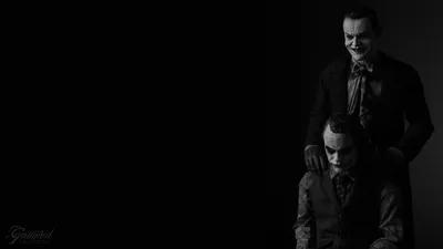 Calm Black Wallpaper Black/Dark Wallpaper 4K 1920x1080 A, Striking, Black, And, White, Wallpaper, Featuring, Iconic, Characters, Batman, Movie, Franchise, Ultrawide, Full HD