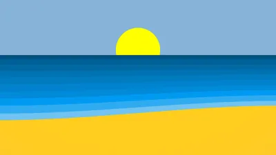 Bright Artistic Wallpaper Nature Wallpaper 4K 5760x3240 Artistic, Summer, Beach, By, Smim, Bip, Gray, Pink, Ultrawide, 4k