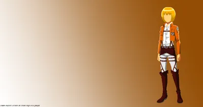 Bold Minimalist Wallpaper Minimal Wallpaper 4K 8500x4500 Minimalist, Armin, Arlert, Anime, Attack, On, Titan, Desktop, Brown, Orange, Ultrawide, 4k