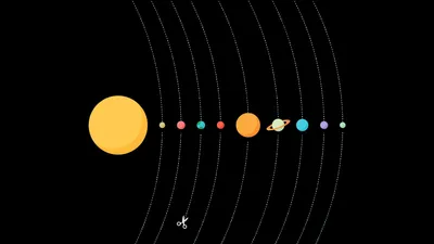 Sistema Solar Linea Puntos Abstract Wallpaper 4K 1920x1080 Sistema, Solar, Linea, De, Puntos, By, Ndaowij, Dsdfa, Purple, Yellow, Orange, Ultrawide, Full HD