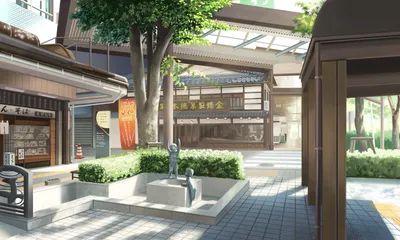 Anime Cityscape Depicting Bright World Wallpaper 4K 3543x2126 Hd, Anime, Cityscape, Wallpaper, Depicting, A, Bright, Peaceful, Urban, Street, Scene, Greenery, White, Gray, Ultrawide, QHD