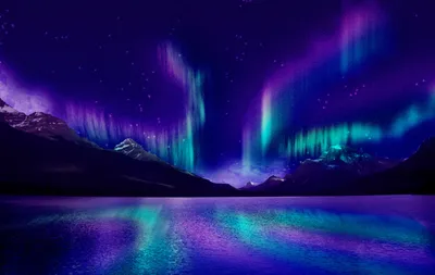 Sleek Captivating Wallpaper Nature Wallpaper 4K 1539x972 A, Captivating, Display, Of, The, Aurora, Borealis, Illuminates, Night, Sky, Over, Mountains, Brown, Ultrawide