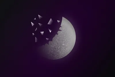Broken Moon Space Space Wallpaper 4K 3000x2000 Broken, Moon, Gray, Landscape, QHD