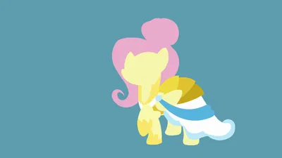 Minimalist Fluttershy Little Pony Show Minimal Wallpaper 4K 3840x2160 Minimalist, Fluttershy, My, Little, Pony), Tv, Show, Friendship, Magic, Desktop, Gray, White, Ultrawide, 4k