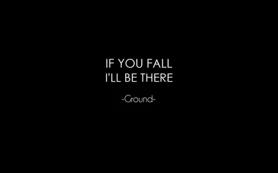 Funny Quote Black Black/Dark Wallpaper 4K 1920x1200 Funny, Quote, On, A, Black, Background, Reading, If, You, Fall, 039, There, Blue, Ultrawide, Full HD
