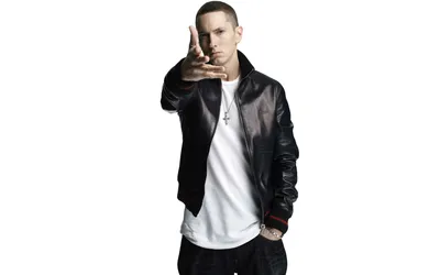 Eminem Standing White Black/Dark Wallpaper 4K 1920x1200 Hd, Desktop, Wallpaper:, Featuring, Eminem, Standing, In, A, White, T-shirt, Black, Leather, Ultrawide, Full HD