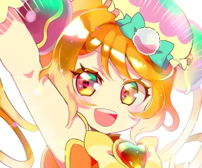 Hanamichi Ran Cure Yum Anime Abstract Wallpaper 4K 2508x2090 Hanamichi, Ran, Cure, Yum-yum, Anime, Delicious, Party!, Precure!, Desktop, White, Square, Full HD
