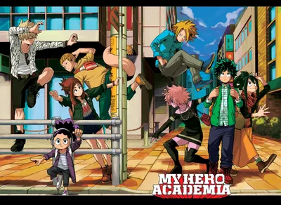 Vibrant Characters Wallpaper World Wallpaper 4K 2560x1870 Hd, Wallpaper, Featuring, Characters, From, My, Hero, Academia, Tsuyu, Asui, Minoru, White, Landscape, QHD