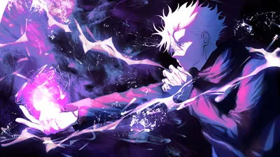 Satoru Gojo Jujutsu Kaisen Abstract Wallpaper 4K 1920x1080 Hd, Wallpaper, Featuring, Satoru, Gojo, From, Jujutsu, Kaisen, Shown, School, Uniform, White, Black, Ultrawide, Full HD