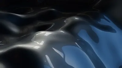 Abstract Wavy Blue Wallpaper 4K, Technology category