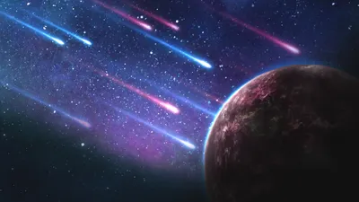 Golden Sci Wallpaper Wallpaper 4K, Space category