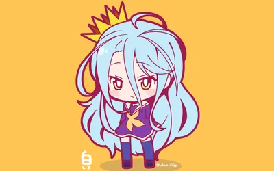 Shiro Game Life Anime Games Wallpaper 4K 2560x1600 Shiro, No, Game, Life, Anime, Desktop, Orange, Purple, White, Ultrawide, QHD