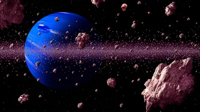 Bold Sci Wallpaper Space Wallpaper 4K 3840x2160 4k, Ultra, Hd, Sci-fi, Wallpaper, Depicting, A, Vibrant, Blue, Planet, Surrounded, Dense, Red, Ultrawide