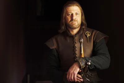 Eddard Stark Sean Bean Show Space Wallpaper 4K 5616x3744 Eddard, Stark, Sean, Bean, Tv, Show, Game, Of, Thrones), Desktop, Gray, Teal, Brown, Landscape, 4k