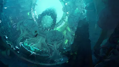 Vivid Fantasy Wallpaper Fantasy Wallpaper 4K 2120x1192 Hd, Fantasy, Underwater, Scene, Desktop, Wallpaper, With, Mysterious, Structures, Aquatic, Elements, Shimmering, White, Pink, Ultrawide, Full HD