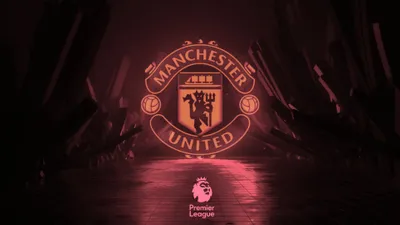 Epic Glowing Wallpaper Black/Dark Wallpaper 4K 3840x2160 4k, Ultra, Hd, Desktop, Wallpaper, Featuring, The, Glowing, Red, Manchester, United, Crest, Brown, Ultrawide