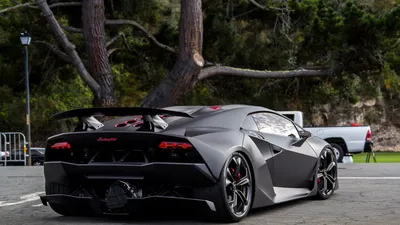 Sesto Elemento Outdoors Sleek Cars Wallpaper 4K 1920x1080 A, Lamborghini, Sesto, Elemento, Parked, Outdoors, Captured, As, Sleek, Desktop, Gray, Ultrawide, Full HD