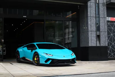 Turquoise Before Modern Glass Cars Wallpaper 4K 5724x3816 Turquoise, Lamborghini, Huracan, Parked, Before, A, Modern, Glass-and-stone, Building, High-resolution, Ultra, Desktop, White, Landscape, 4k