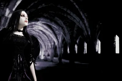 Dark Gothic Pale Wallpaper 4K, Black/Dark category