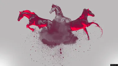 Moody Horse Wallpaper Animals Wallpaper 4K 1920x1080 Horse, Power, Wallpaper, By, Z-designs, Gray, Ultrawide, Full HD