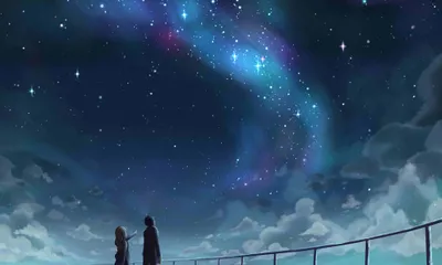 Dreamy Anime Wallpaper Space Wallpaper 4K 4133x2480 Hd, Desktop, Wallpaper, Featuring, A, Scene, From, The, Anime, Your, Lie, April, Gray, Ultrawide, 4k