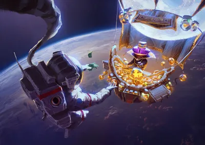 Bright Sci Wallpaper Space Wallpaper 4K 1920x1356 Sci‑fi, Hd, Pc, Desktop, Wallpaper/background:, Astronaut, Floats, In, Sci, Space, Above, Earth, White, Landscape, Full HD