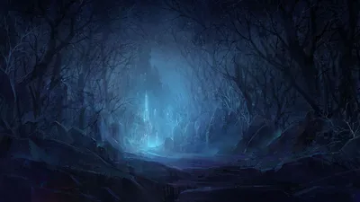 Dark Fantasy Depicting Black/Dark Wallpaper 4K 1920x1080 Dark, Fantasy, Hd, Pc, Desktop, Wallpaper, Depicting, A, Mysterious, Shadowy, Forest, Glowing, Gray, Brown, Ultrawide, Full HD