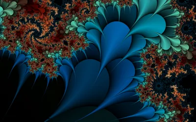 Golden Vibrant Wallpaper Abstract Wallpaper 4K 2560x1600 A, Vibrant, Psychedelic, Fractal, Design, With, Swirling, Abstract, Shapes, Deep, Blues, Greens, Brown, Red, Ultrawide, QHD