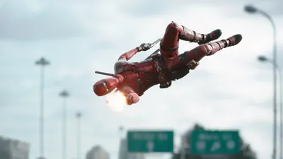Crisp Dynamic Wallpaper World Wallpaper 4K 2000x1125 A, Dynamic, Hd, Desktop, Wallpaper, Featuring, Deadpool, In, Mid-air, Firing, His, Weapon, White, Ultrawide, Full HD