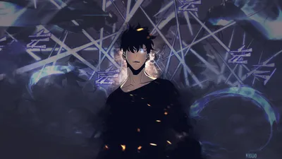 Anime Solo Leveling Mysterious Abstract Wallpaper 4K 1920x1080 A, Striking, Hd, Wallpaper, From, The, Anime, Solo, Leveling, Featuring, Mysterious, Character, Gray, Brown, Ultrawide, Full HD