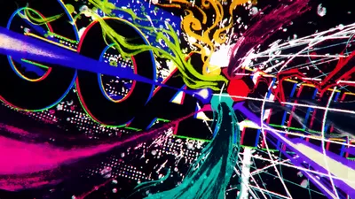 Anime 2732x1536 Abstract Abstract Wallpaper 4K 2732x1536 Anime, 2732x1536, White, Ultrawide, QHD